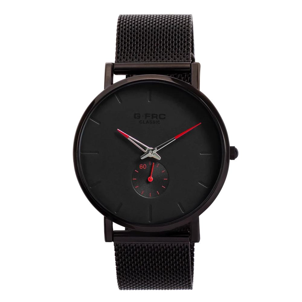 reloj doble hora metalico pavonado