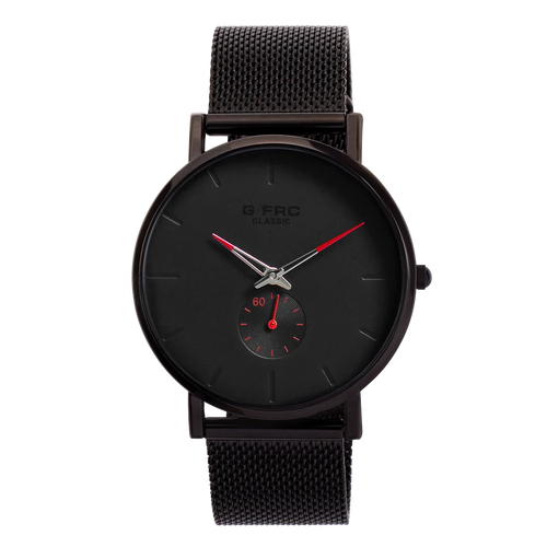 reloj doble hora metalico pavonado